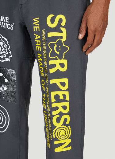 The North Face x Online Ceramics 图案运动裤 深灰色 tnf0152058