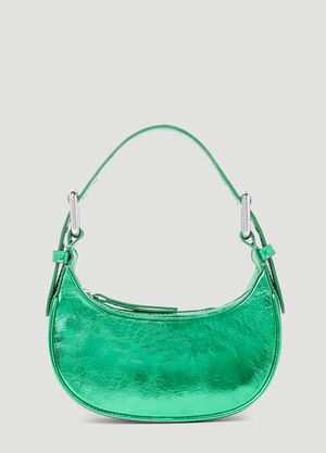 BY FAR Mini Soho Clover Handbag Green byf0252011