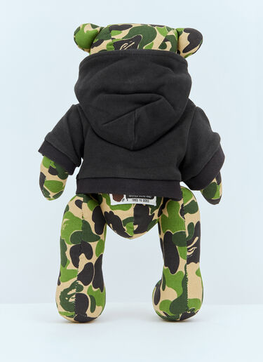 A BATHING APE® Camo Bear Push Doll Green aba0357001