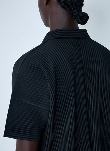 Pleated Shirt Homme Plissé Issey Miyake Pleated Shirt Black hmp0162003