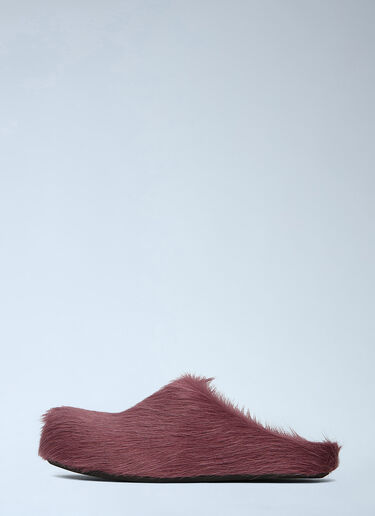 Marni Fussbett Sabot Mules Violet mni0249028