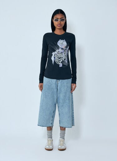 Strain Slim T-Shirt Our Legacy Strain Slim T-Shirt Black our0264002