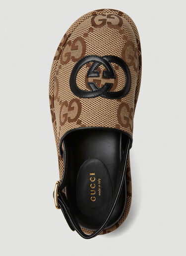 Gucci Jumbo GG 穆勒鞋 米色 guc0250109