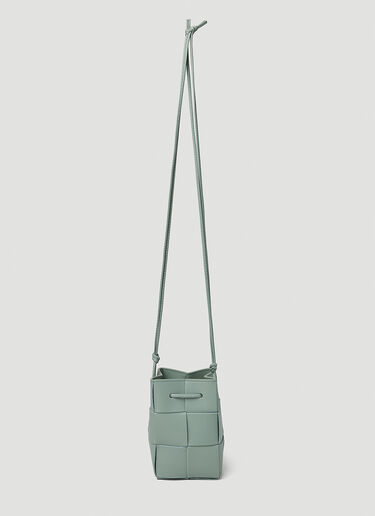 Cassette Mini Bucket Shoulder Bag Bottega Veneta Cassette Mini Bucket Shoulder Bag Green bov0251045