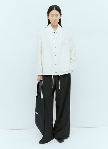 Jil Sander 블루종 셔츠 크림 jil0251012