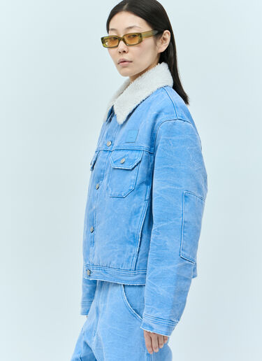 Acne Studios 패딩 마감 데님 재킷 블루 acn0255040