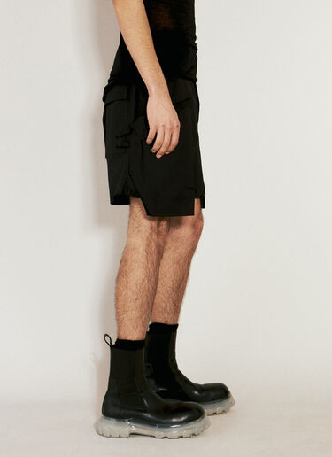 Rick Owens Stefan Cargo Shorts Black ric0156004