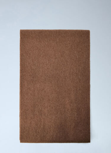 LN-CC® - Max Mara: Fringed Wool Scarf - Camel Max Mara Fringed Wool Scarf Camel max0266071