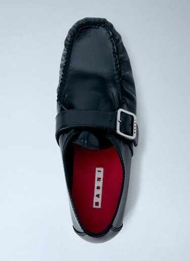 LN-CC® - Marni: Moccasin Shoes - Black Marni Moccasin Shoes Black mni0165008