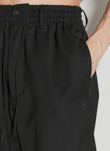 Y-3 Drawstring Pants Black yyy0156007