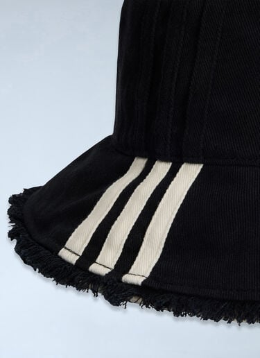 Y-3 Logo Motif Bucket Hat Black yyy0364008