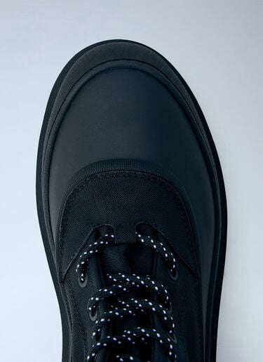 LN-CC® - Moncler: Vera Sheal Ankle Boots - Black Moncler Vera Sheal Ankle Boots Black mon0265112