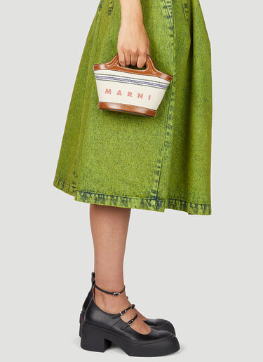 Marni Tropicalia 마이크로 핸드백 베이지 mni0255047