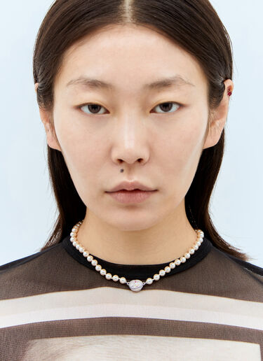 Vivienne Westwood Loelia 项链 乳白色 vww0356012