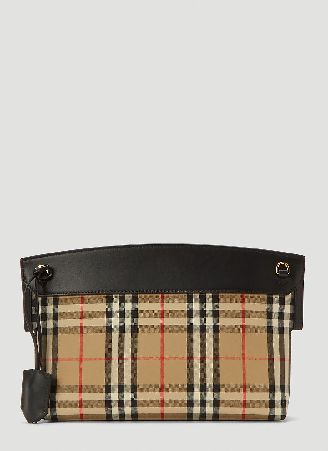 Burberry horseferry outlet check clutch bag
