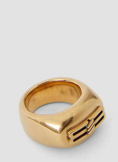 Balenciaga Icon Signet Ring Gold bal0151078