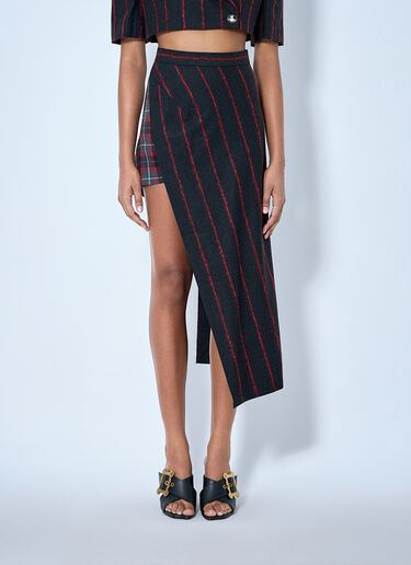 LN-CC® - Vivienne Westwood: Maxi Infinity Skirt - Black Vivienne Westwood Maxi Infinity Skirt Black vvw0266012
