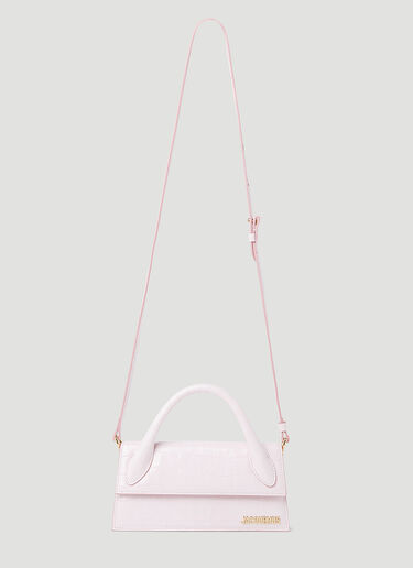 Jacquemus Le Chiquito Long Handbag - Woman Handbags Pink One Size