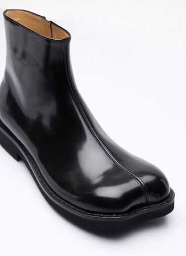 MM6 Maison Margiela Anatomic Ankle Boots Black mmm0158006