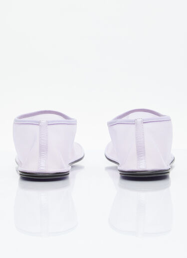 The Row Sock Mesh Flats Lilac row0253048