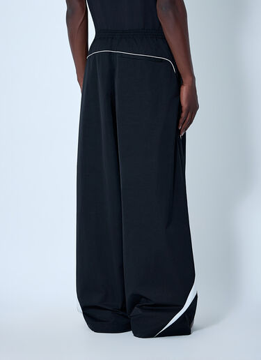 Acne Studios Wide-Leg Track Trousers Black acn0164046
