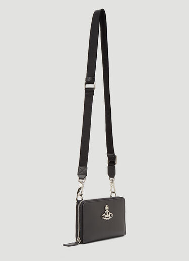 Vivienne Westwood Kent Wallet Crossbody Bag Black vvw0144022