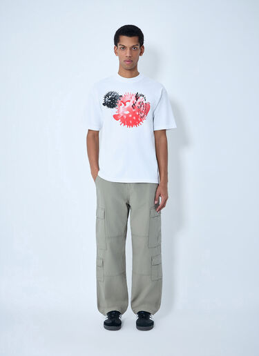 b.Eautiful x LTTT Puffy Fish T-Shirt White bea0363002