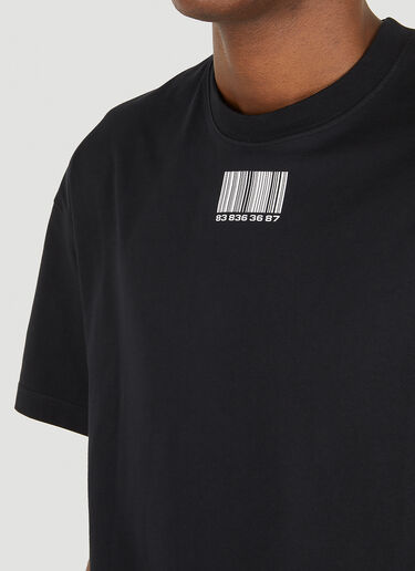 VTMNTS Barcode Logo T-Shirt Black vtm0348009
