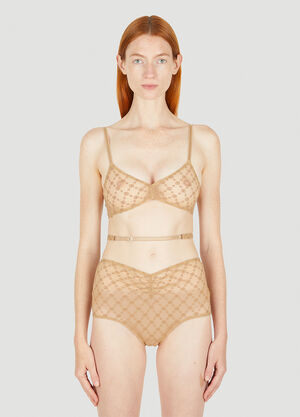 Dolce & Gabbana GG Star Tulle Lingerie Set Black dol0257001