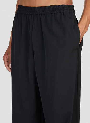 Acne Studios 宽松抽绳长裤 黑色 acn0153012