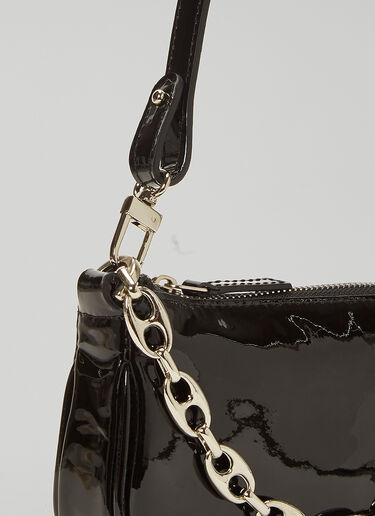 BY FAR Mini Rachel Shoulder Bag Black byf0242011