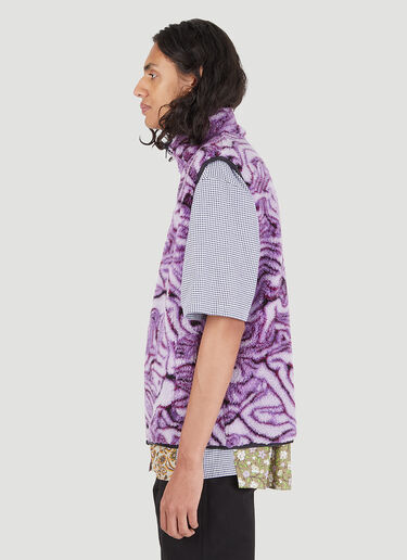 MCQ Grow Up Sleeveless Fleece Jacket Purple mkq0147013