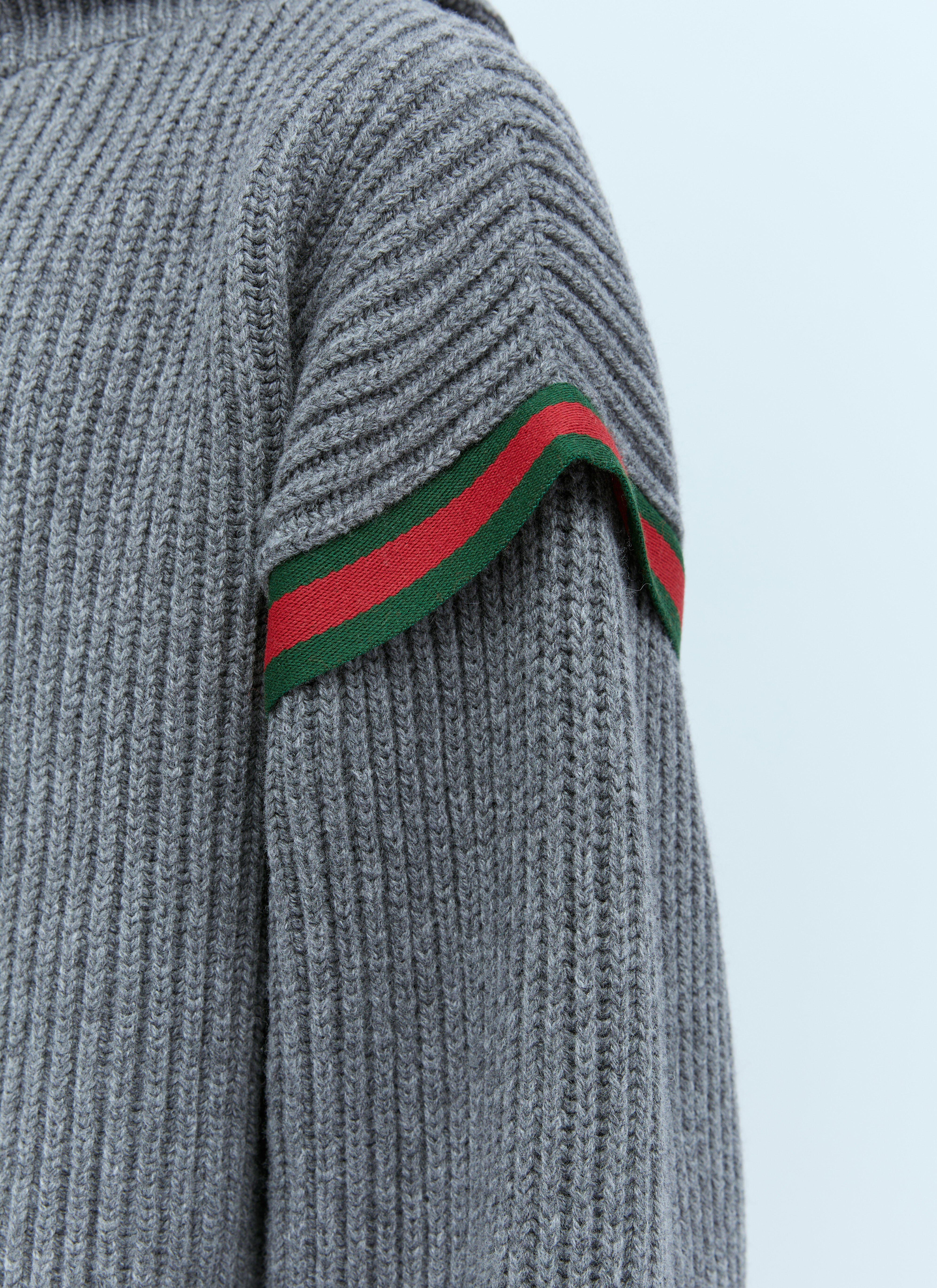 Gucci Men s Wool Cashmere Hooded Sweater in Grey LN CC