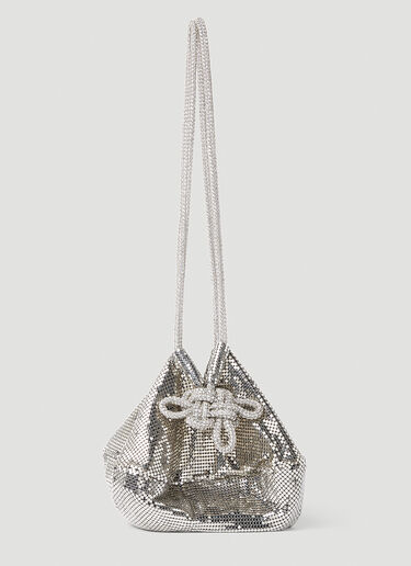 KARA Chainmail UFO Shoulder Bag Silver kar0250013