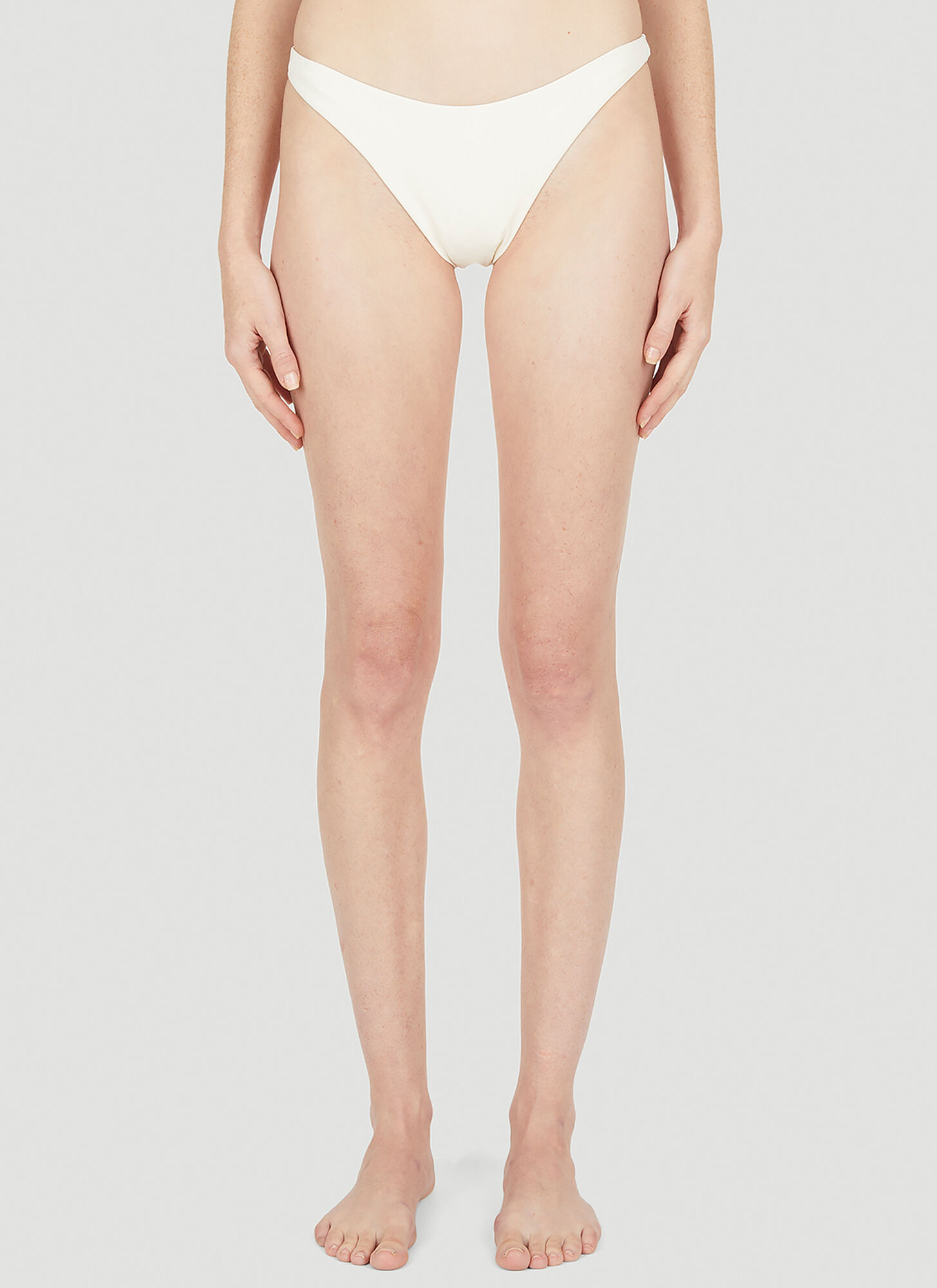 Ziah Classic Bikini Bottoms In White