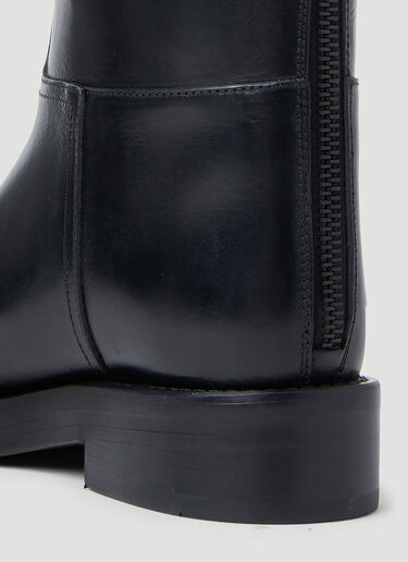 Ann Demeulemeester 라이딩 부츠 블랙 ann0252017