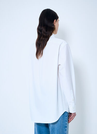 Gucci Heavy Cotton Poplin Shirt White guc0259027