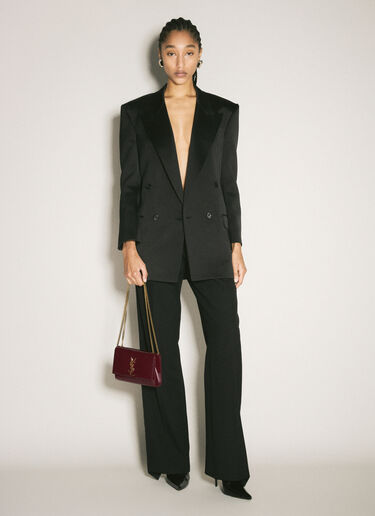 Saint Laurent 小号 Kate 单肩包 酒红色 sla0258019