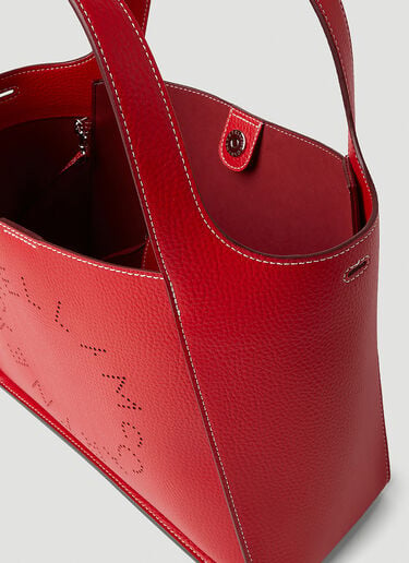 Stella McCartney Circle Logo Tote Bag Red stm0251032