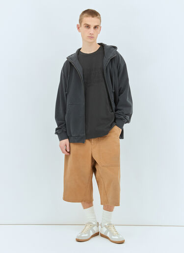 Maison Margiela Canvas Shorts Orange mla0158008
