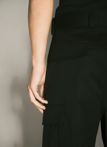 Dolce & Gabbana Twill Cargo Pants Black dol0158004