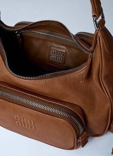 Pocket Handbag Miu Miu Pocket Handbag Camel miu0262116