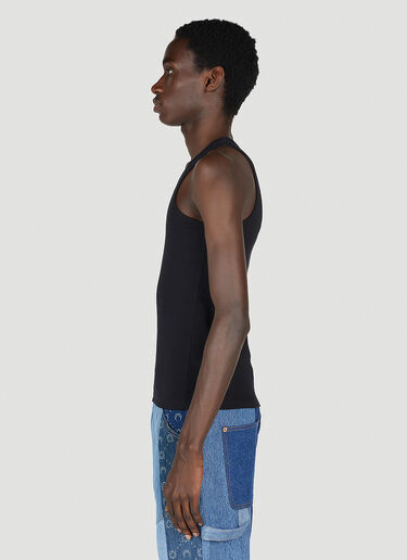 Ribbed Tank Top Marine Serre Ribbed Tank Top Black mrs0152016