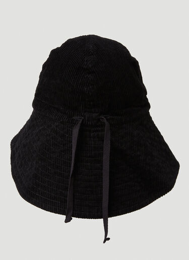 Engineered Garments 키퍼 버킷 햇 블랙 egg0150026