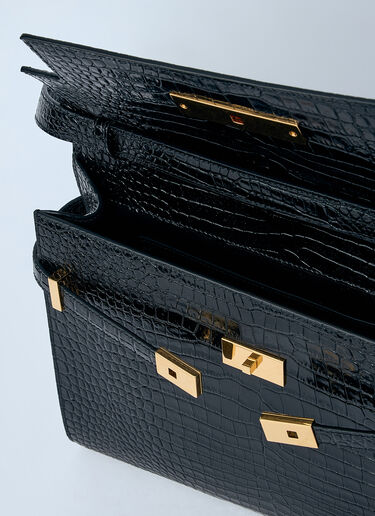 Saint Laurent Manhattan Shoulder Bag Black sla0260083