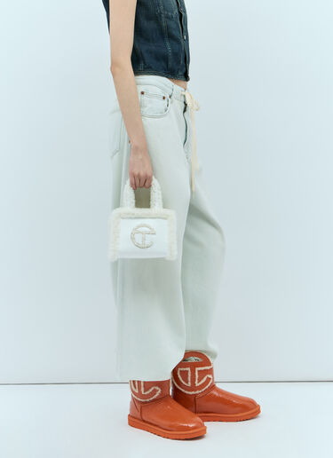 UGG x Telfar UGG x Telfar S Shopper Crinkle White ugt0254004