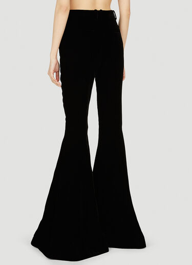 Saint Laurent Extreme Flared Pants Black sla0251027