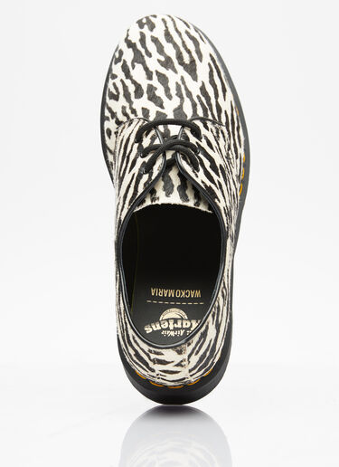 Dr. Martens x WACKO MARIA Monochrome Tiger Camo Lace-Up Shoes Black dmw0354002