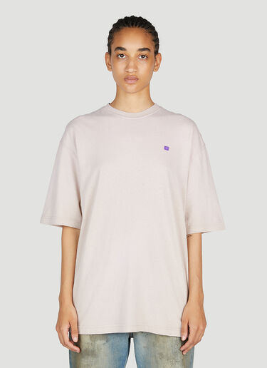 Acne Studios 方脸贴饰 T 恤 米色 acn0253021