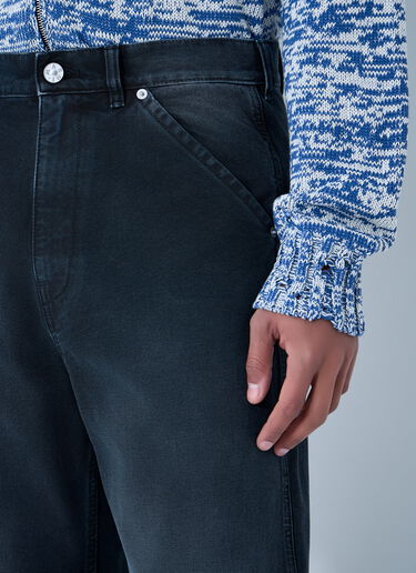 Marni Canvas Pants Blue mni0163009